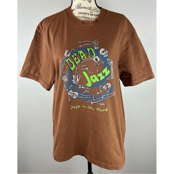 Urban Outfitters Coney Island Picnic Dead Jazz Unisex Tee, size Medium - Picture 2 of 10